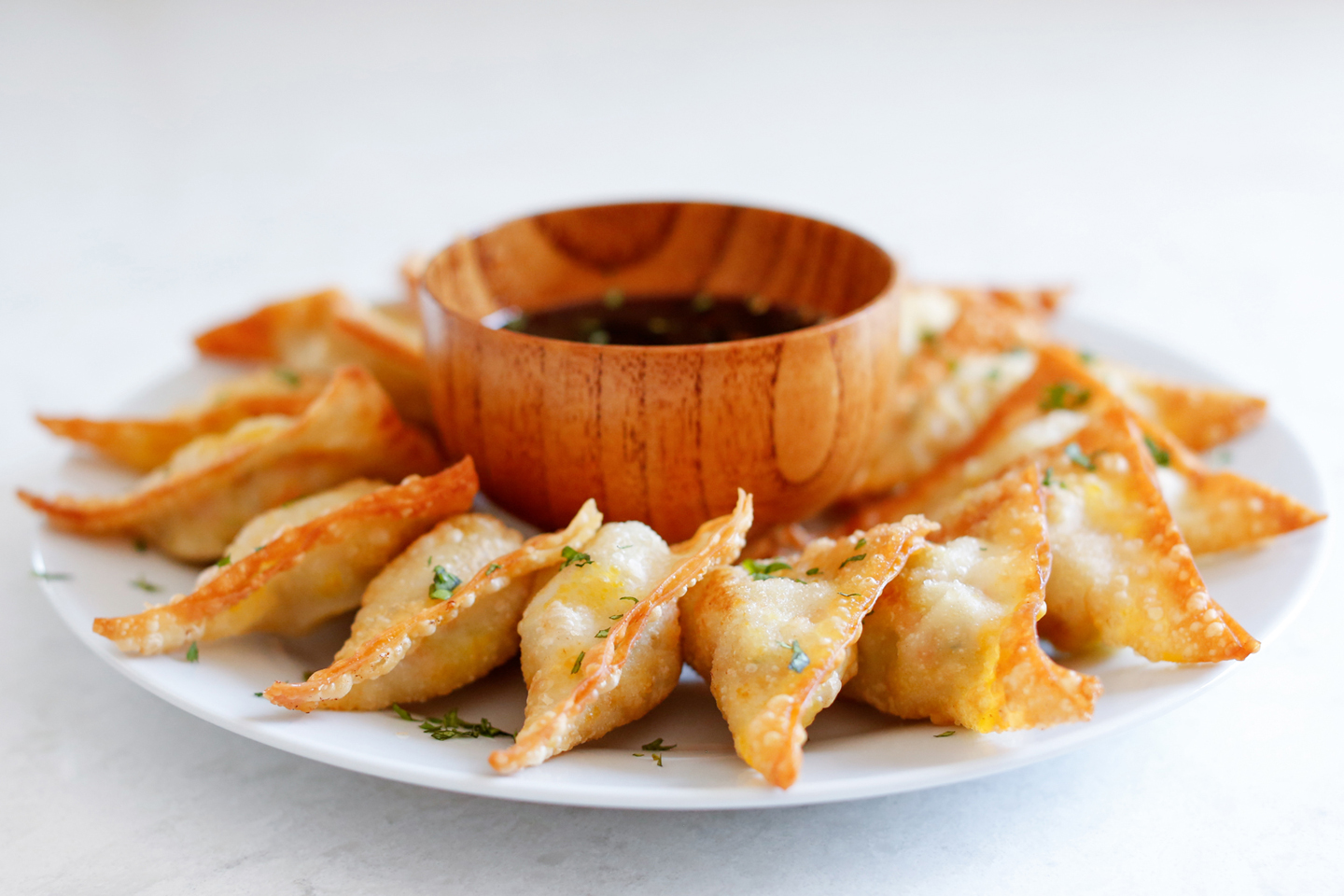 make your own fried wontons